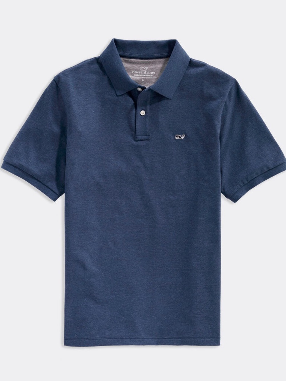 Vineyard Vines Navy Cotton Polo